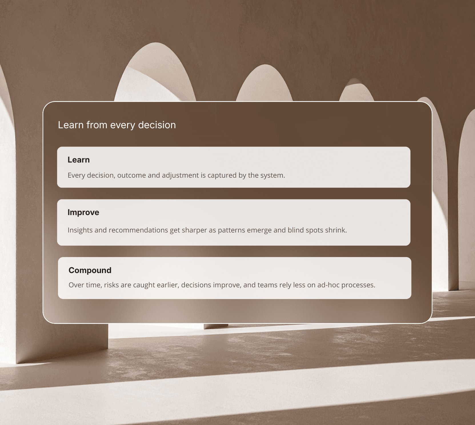 Compounding performance advantage